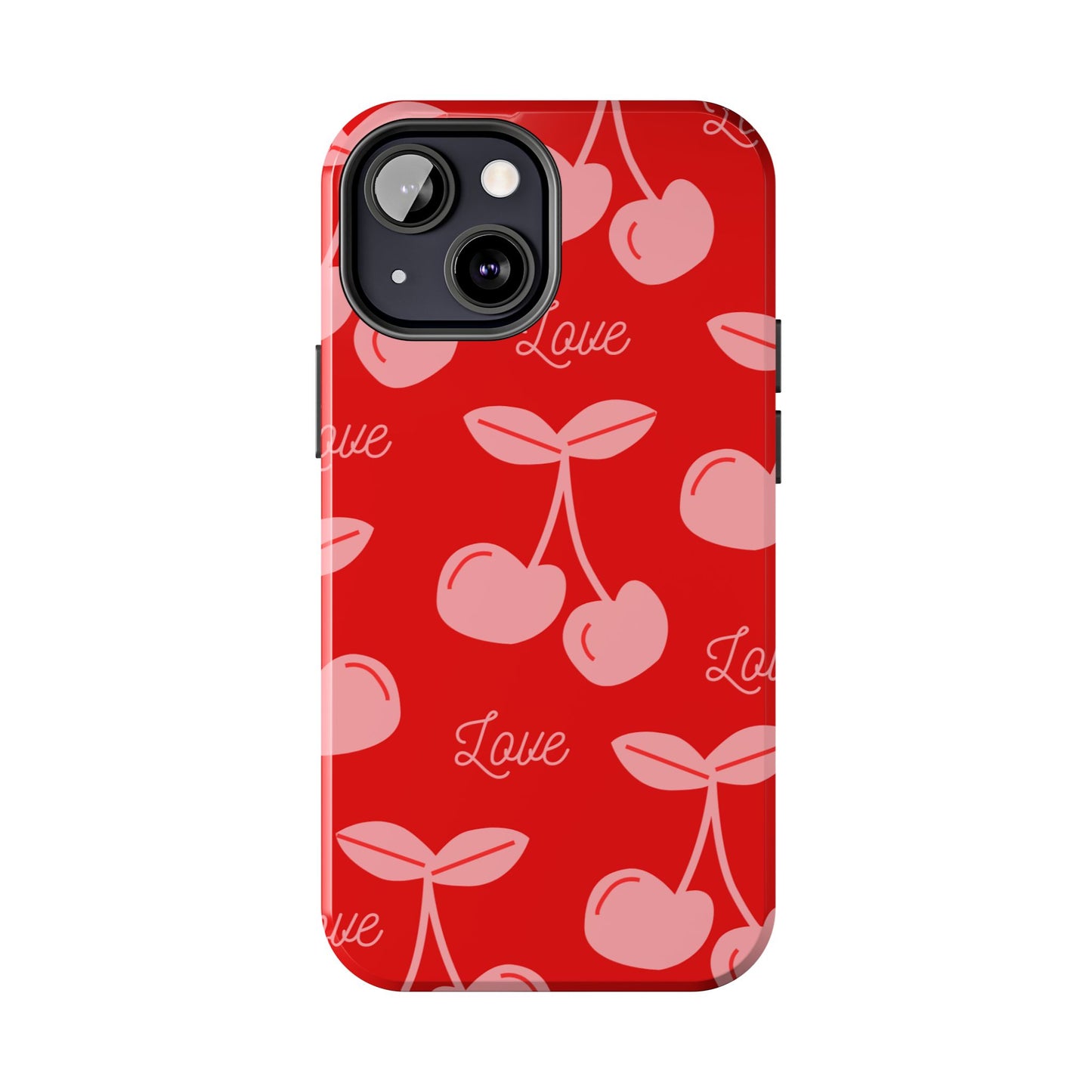 Cute Cherry Love Tough Phone Cases