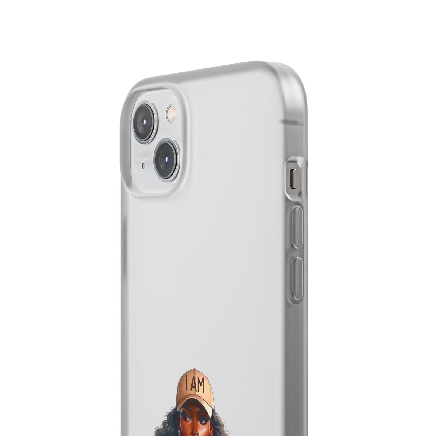Empowerment Flexi Case | 'I AM ENOUGH' Design | Stylish Phone Cover for Confident Women