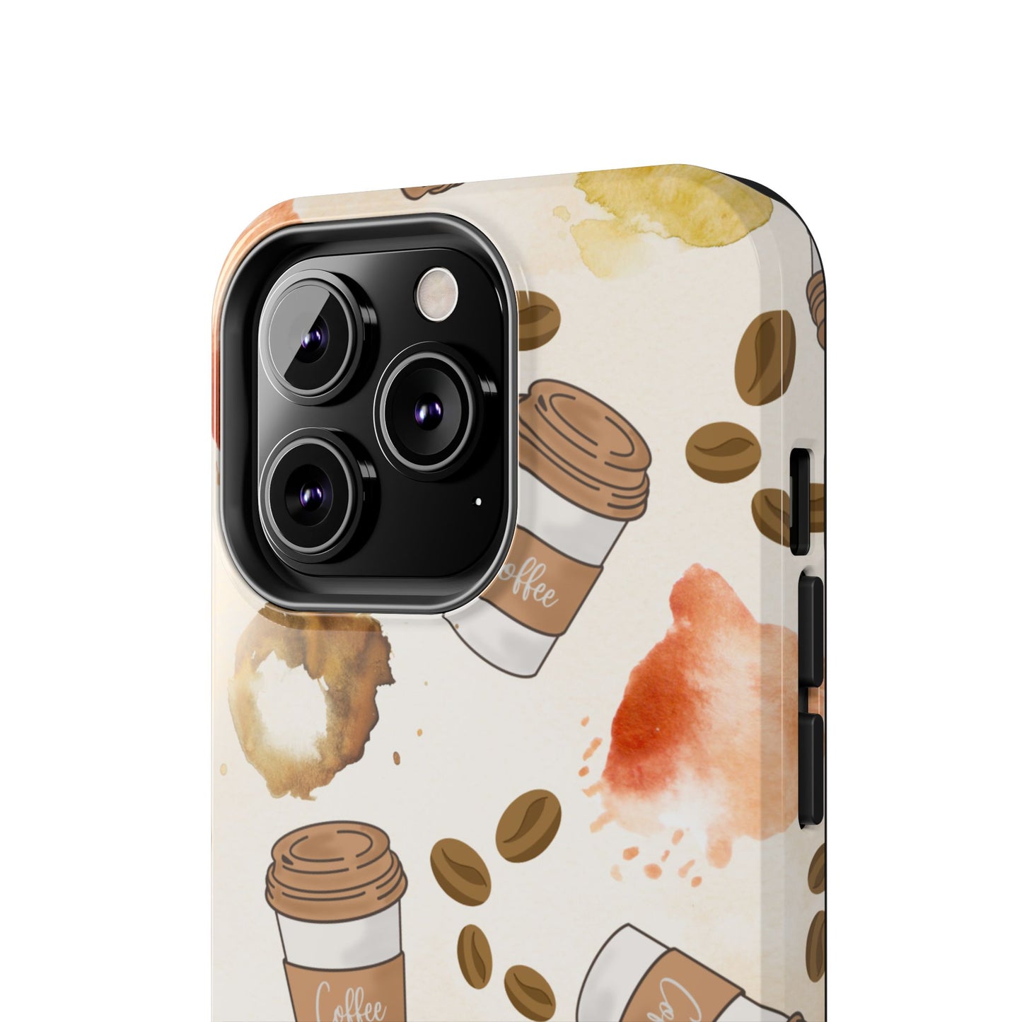 Cute, Trendy, Coffee Lover, Barista Tough Phone Cases for Iphone