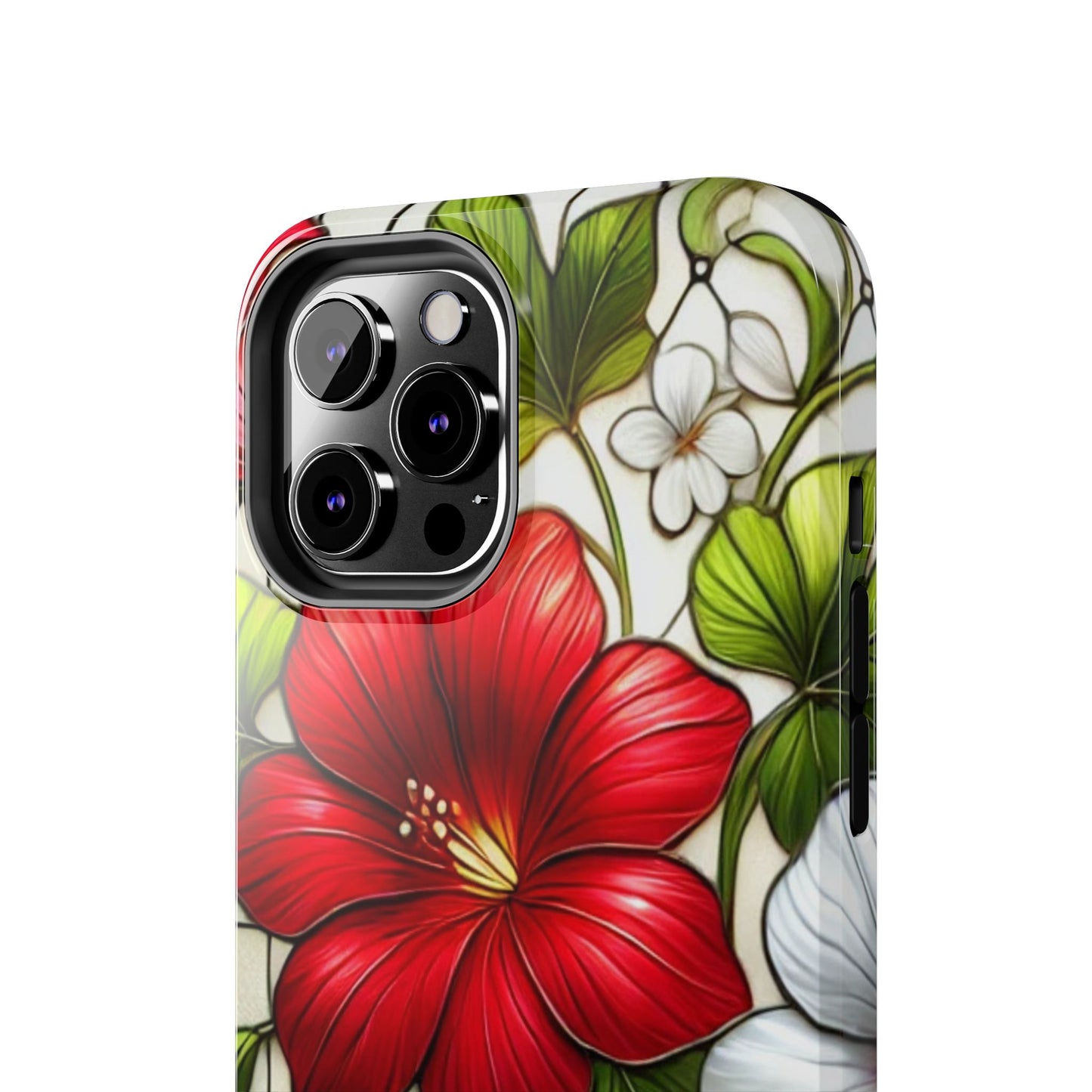 Tough Phone Case with Vibrant Floral Design - Perfect Gift for Nature Lovers