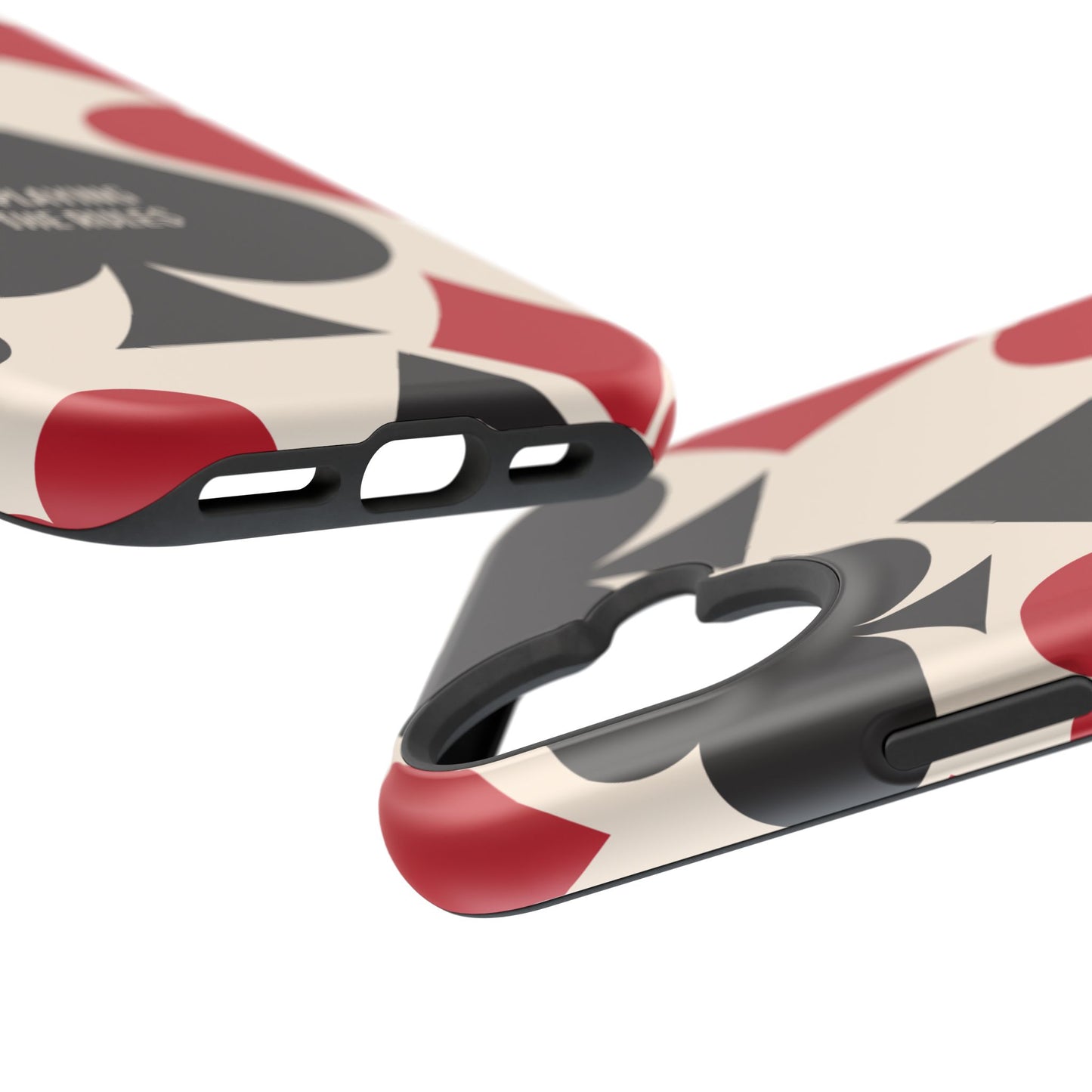 Bold Playing Card Tough Phone Case - Not Playing by the Rules for Iphone