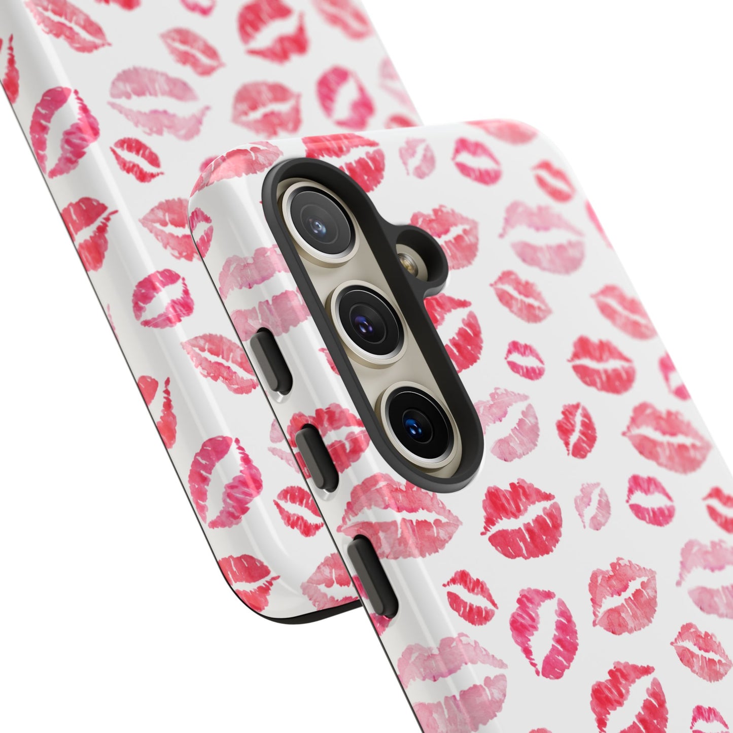 Kiss Pattern Tough Phone Cases, Cute, Unique for Samsung