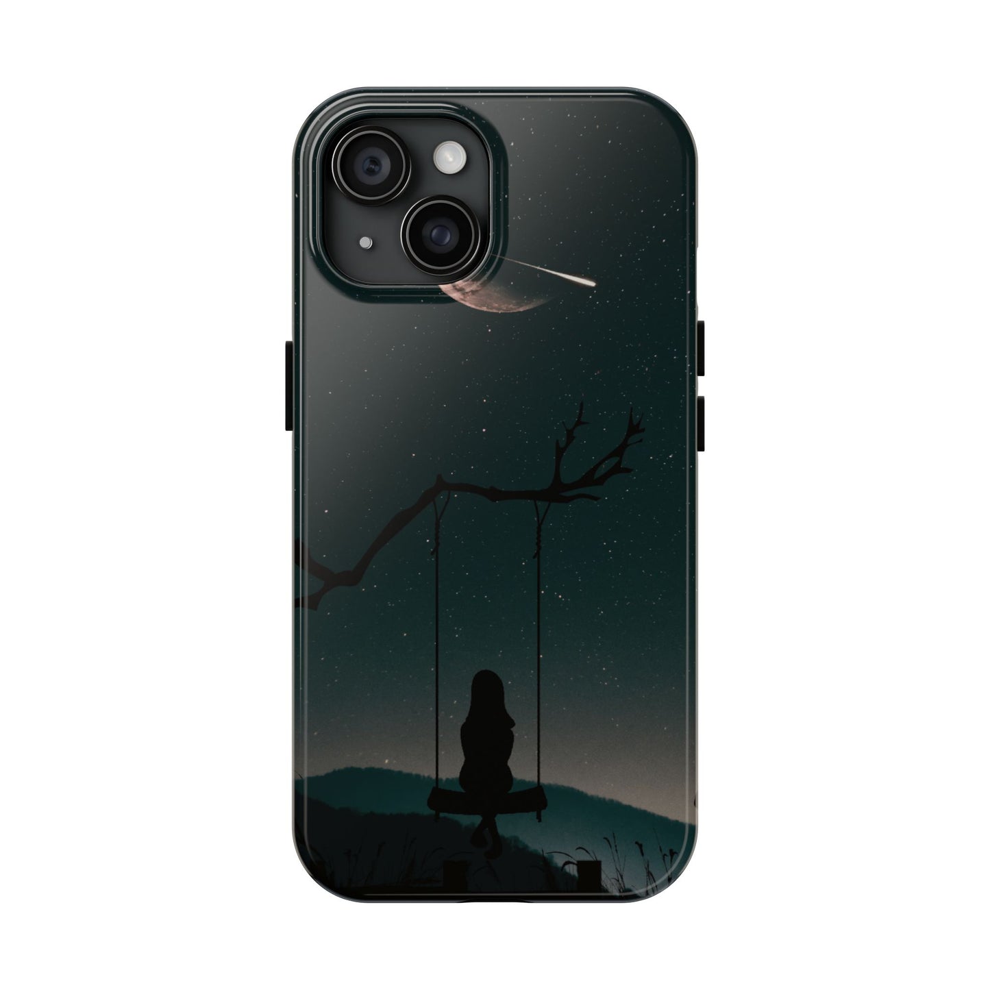 Dreamy Night Sky Tough Phone Cases Unique Celestial Design for Iphone