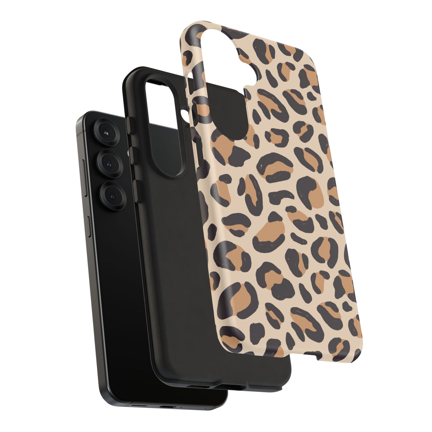 Leopard Print Tough Phone Case for Samsung
