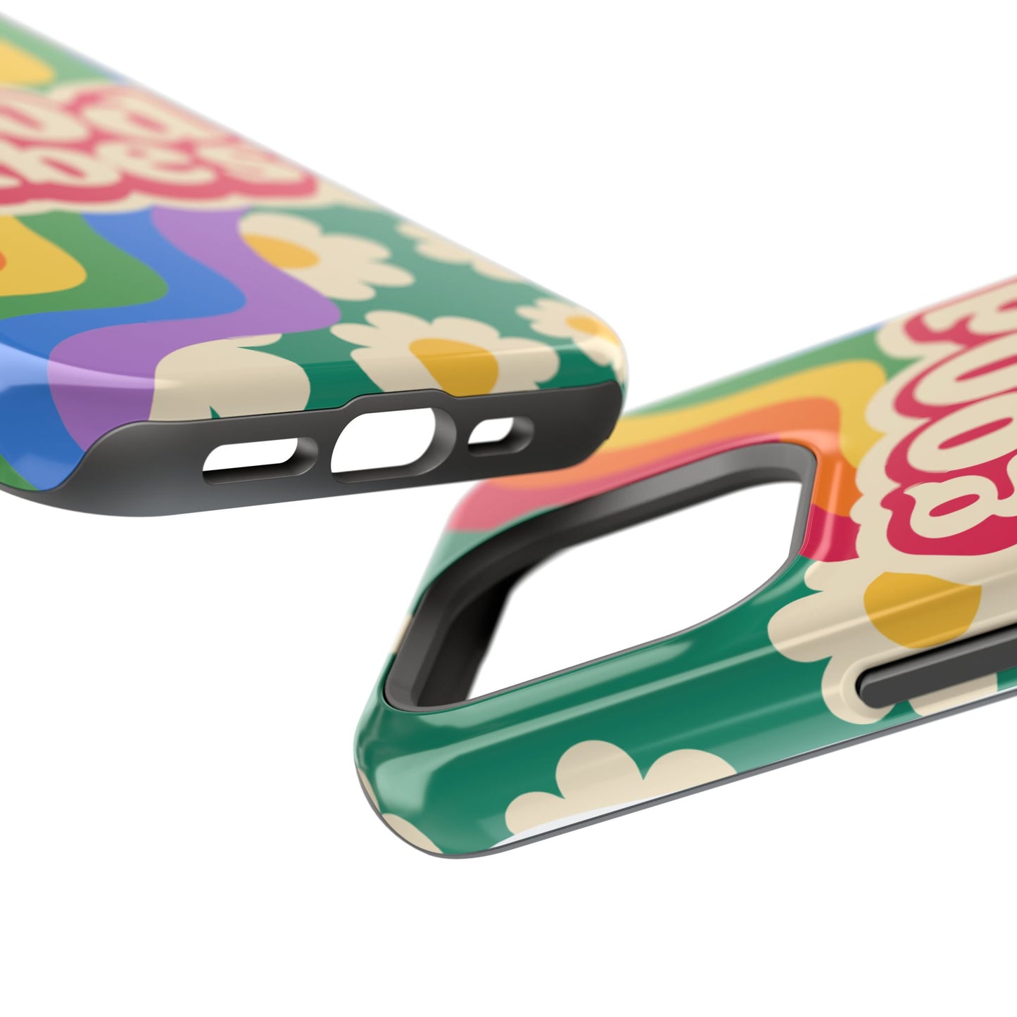 Good Vibes MAGNETIC Tough Phone Cases, Colorful, Cheerful Phone Protection, Gifts for Friends