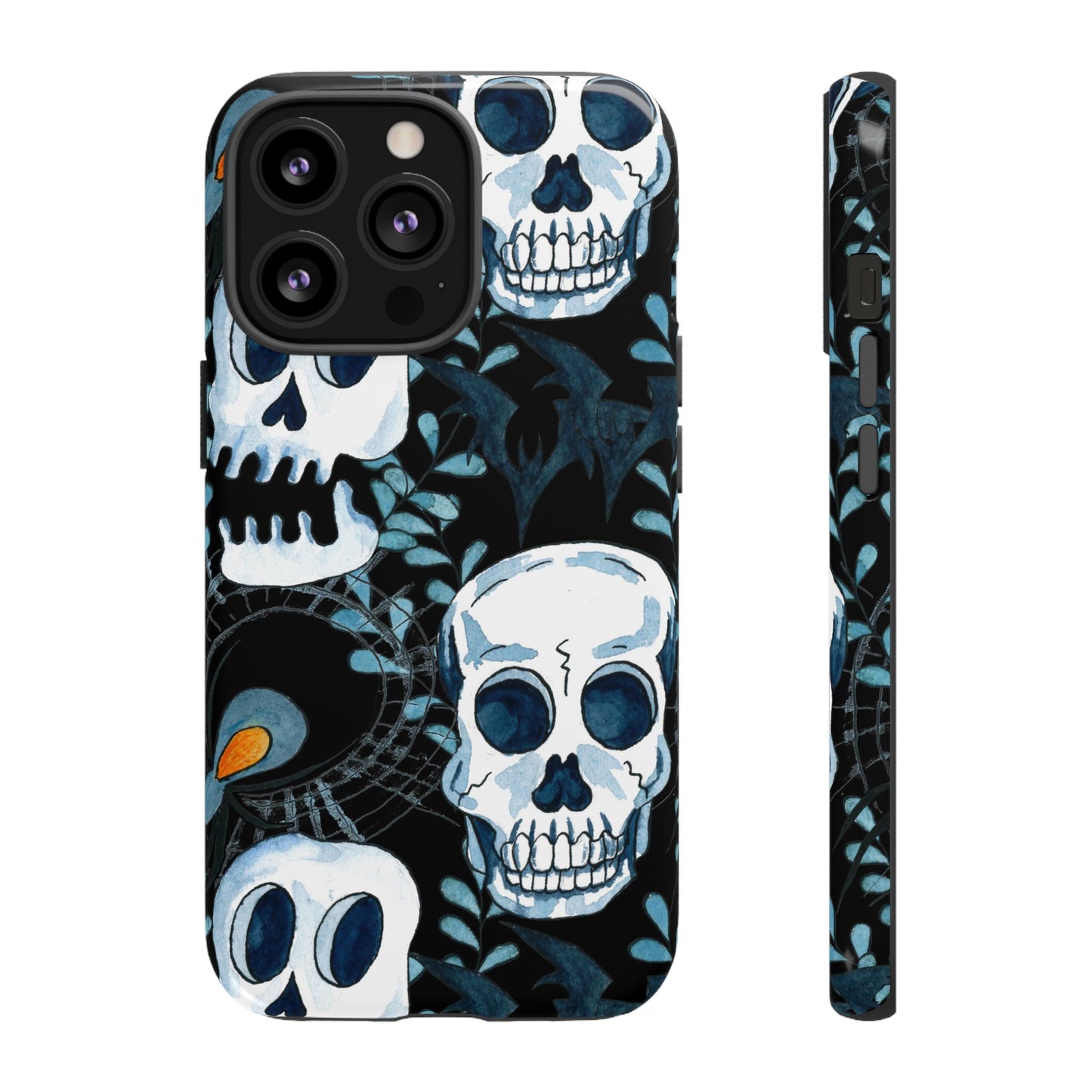 Halloween, Skull, Gothic Phone Case for Iphone - FREE Shipping
