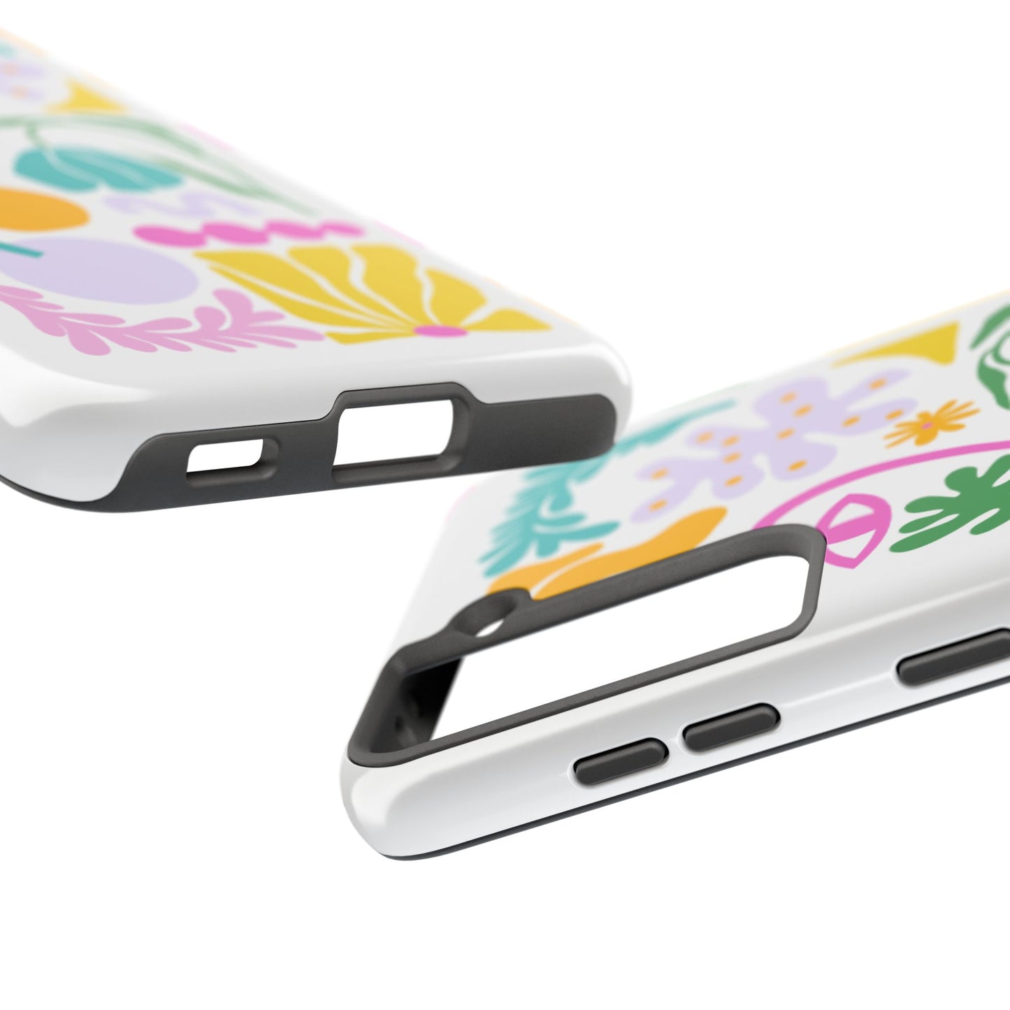 Vibrant Floral Phone Cases, Tough Smartphone Cover, Artistic Cell Phone Protector, Unique Gift for All Occasions, Trendy Tech Accessory