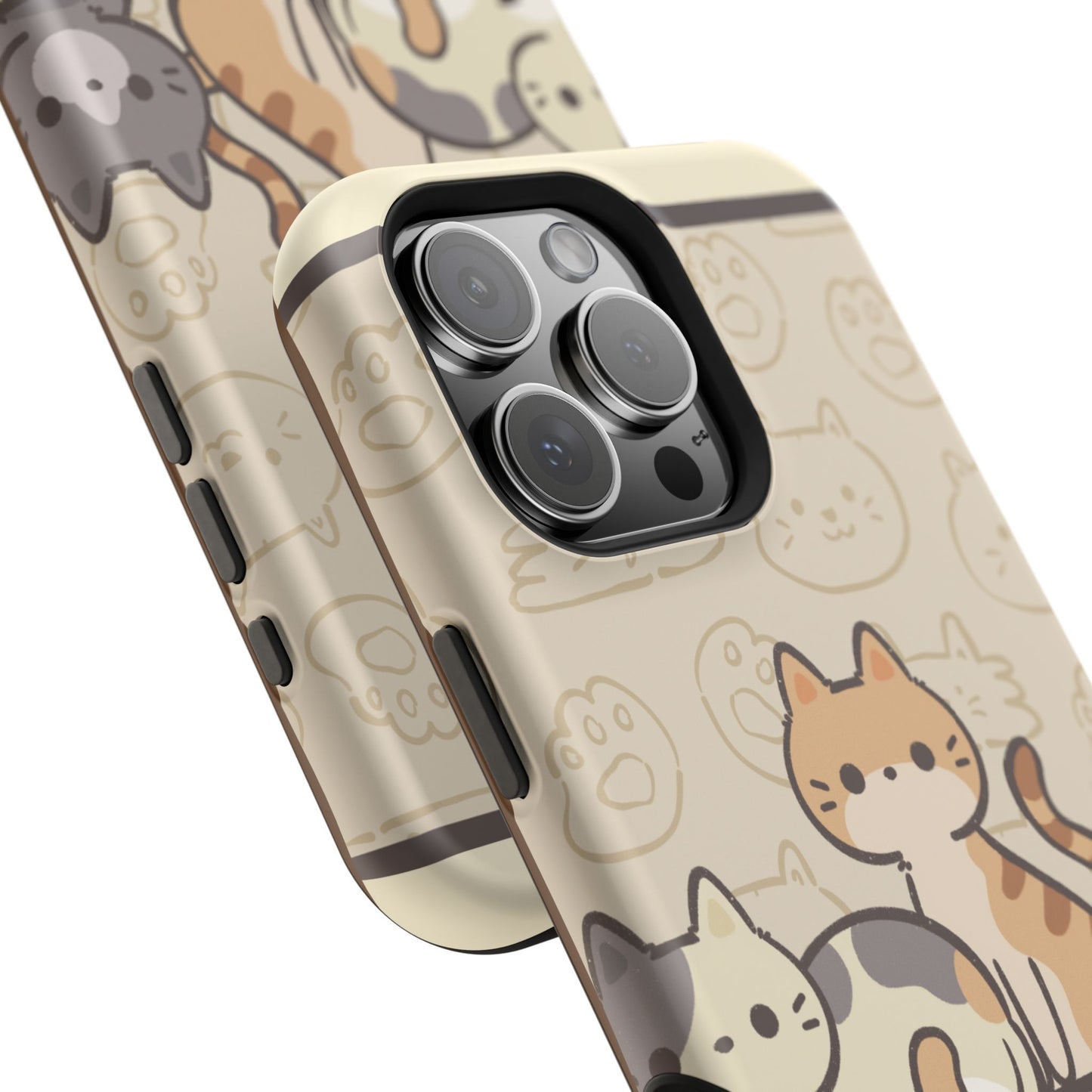 Cute Cat Tough MAGNETIC Phone Case - Don’t Touch My Phone!