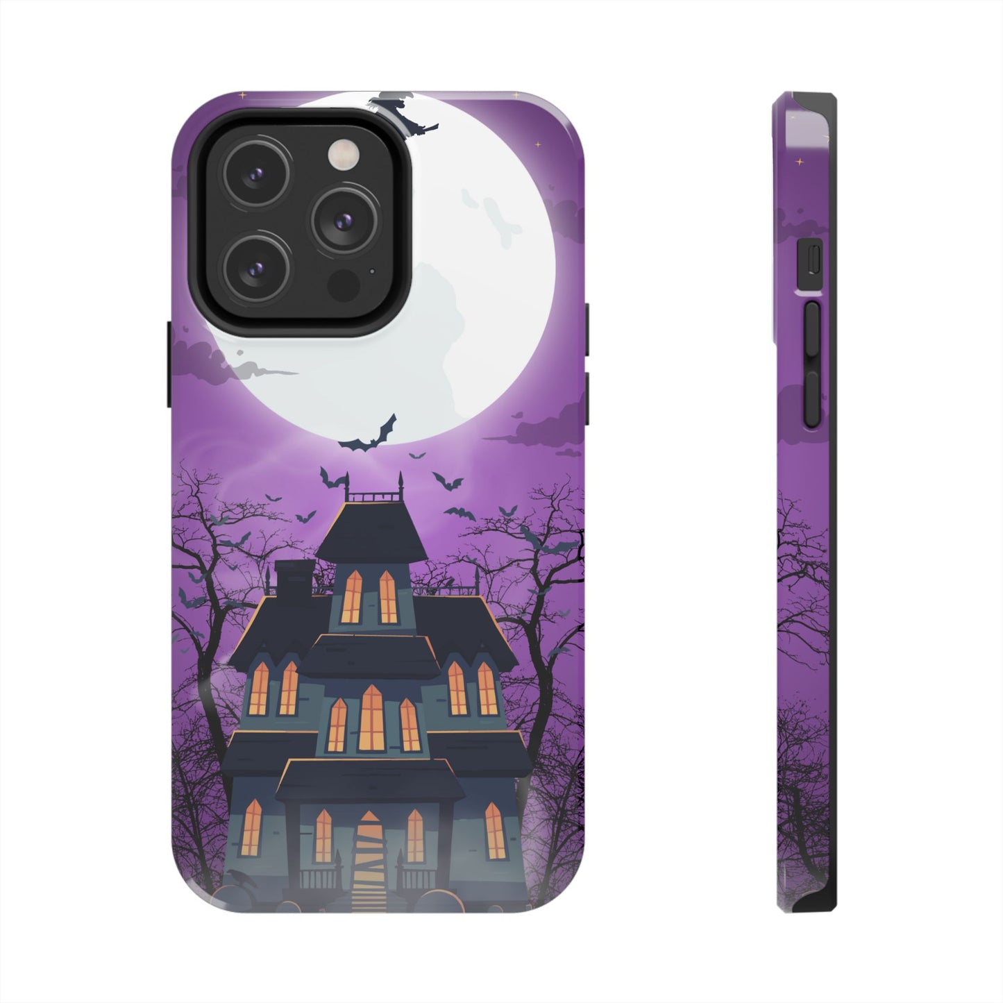 Halloween Haunted, Spooky House, Witchy Vibe Phone Case for Iphone