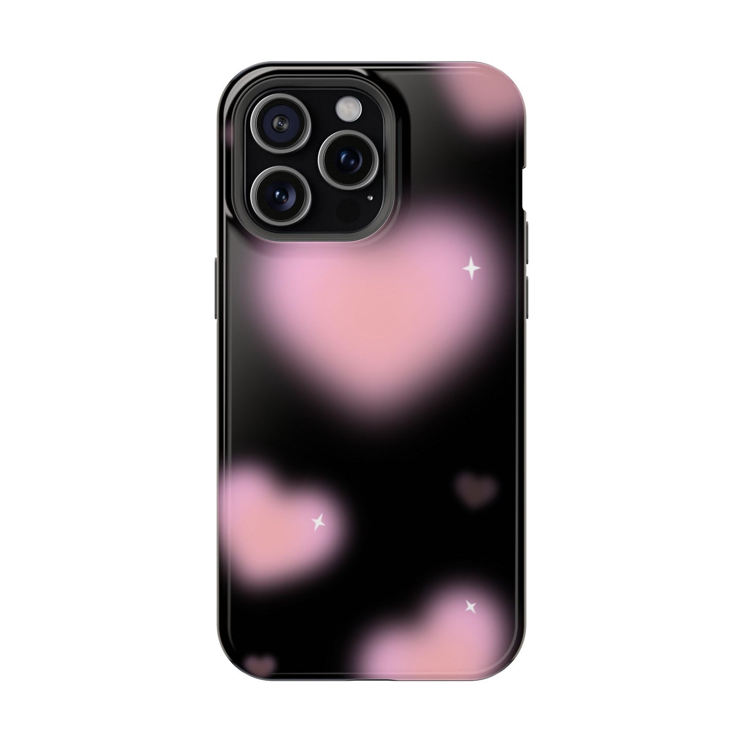 Romantic Pink Heart Pattern MAGNETIC Phone Case