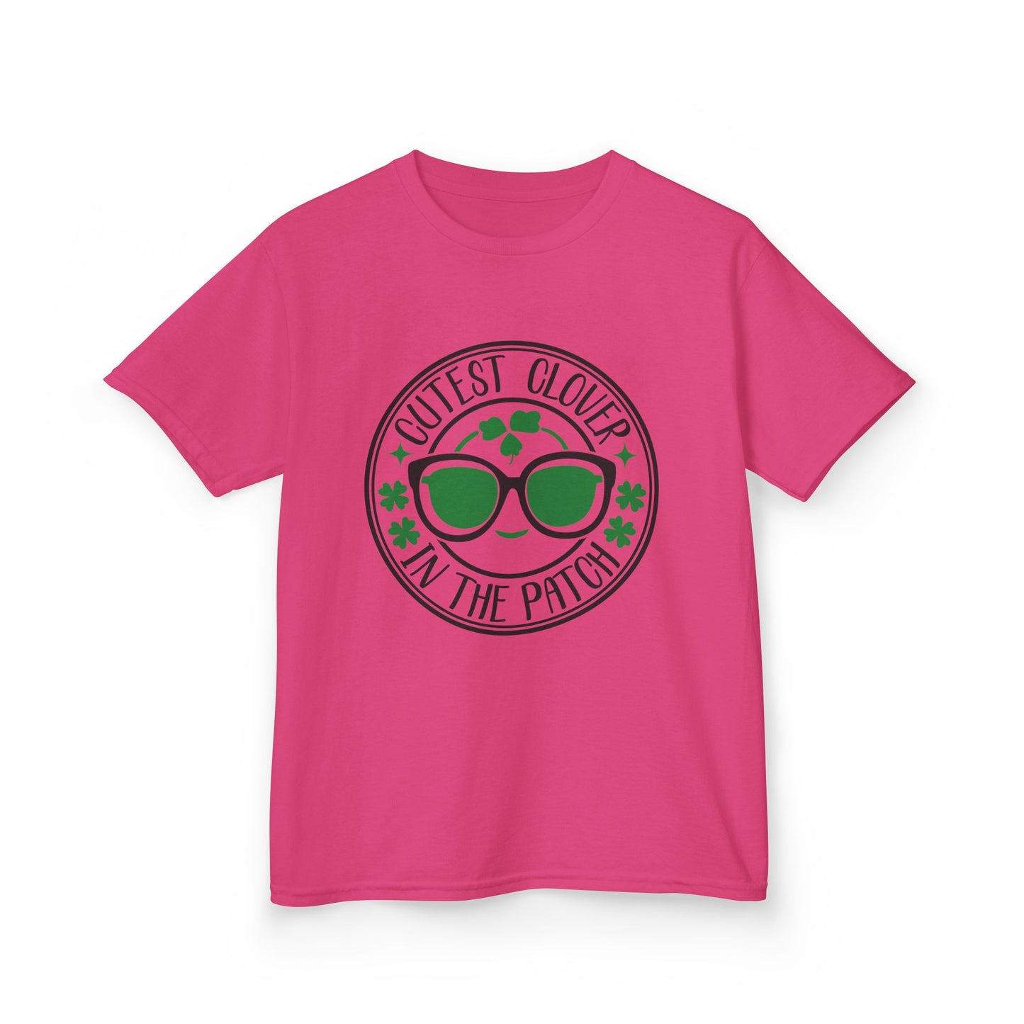 Cute Clover Kids Tee - "Cutest Clover in the Patch" St. Patrick's Day Shirt