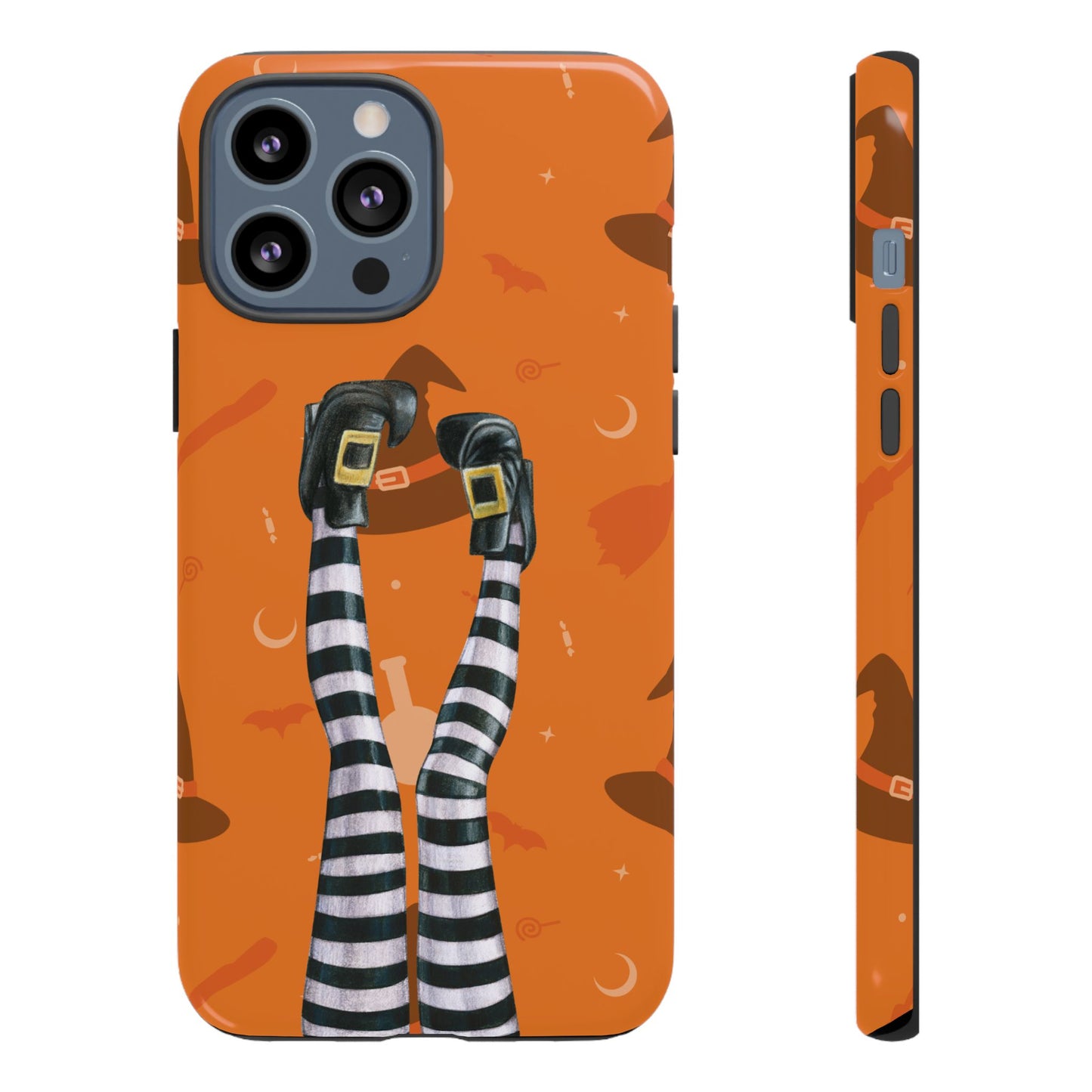 Halloween Phone Case, Spooky Design, Witch Legs for Iphone