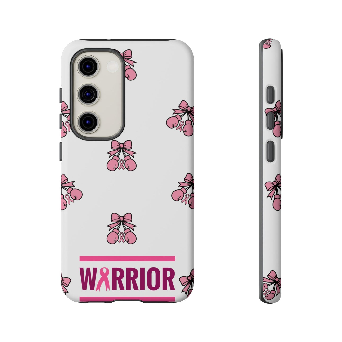 Phone Case - Pink Warrior Cancer Awareness Gift for Breast Cancer Survivor for Samsung