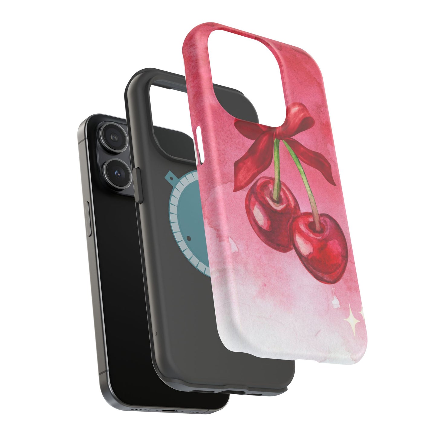 Chic Cherry Magnetic Tough Cases for iPhone