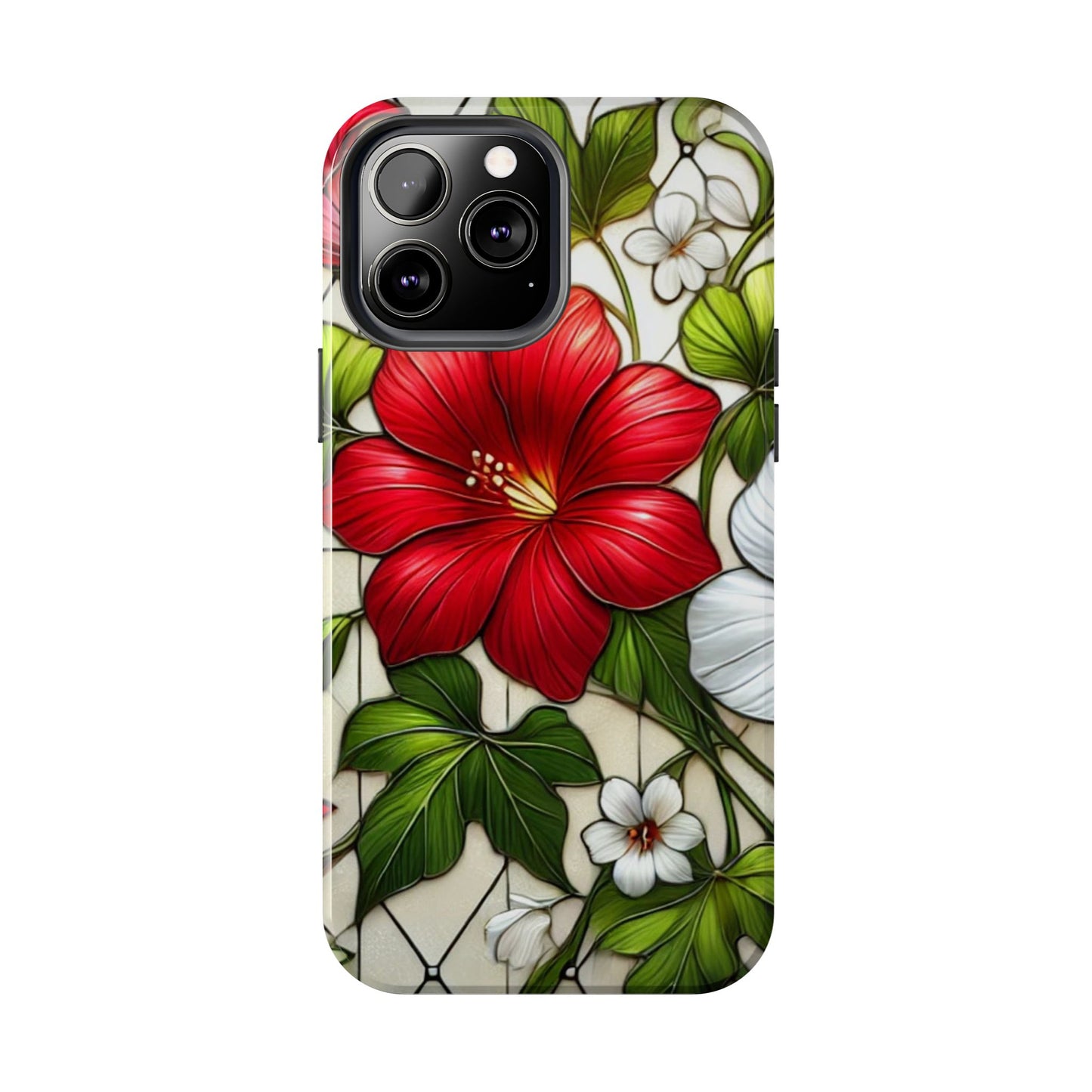 Tough Phone Case with Vibrant Floral Design - Perfect Gift for Nature Lovers