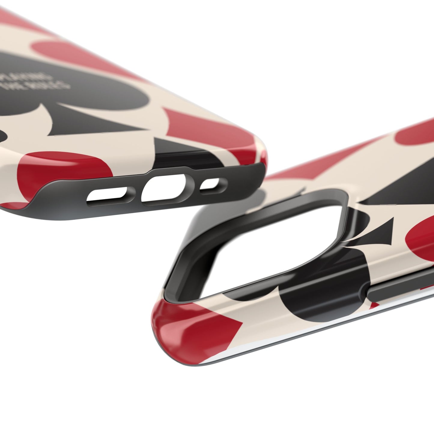 Bold Playing Card Tough Phone Case - Not Playing by the Rules for Iphone