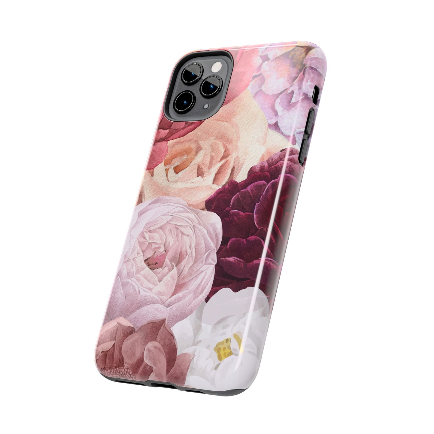Elegant Protection for Every Occasion Floral Tough Phone Case