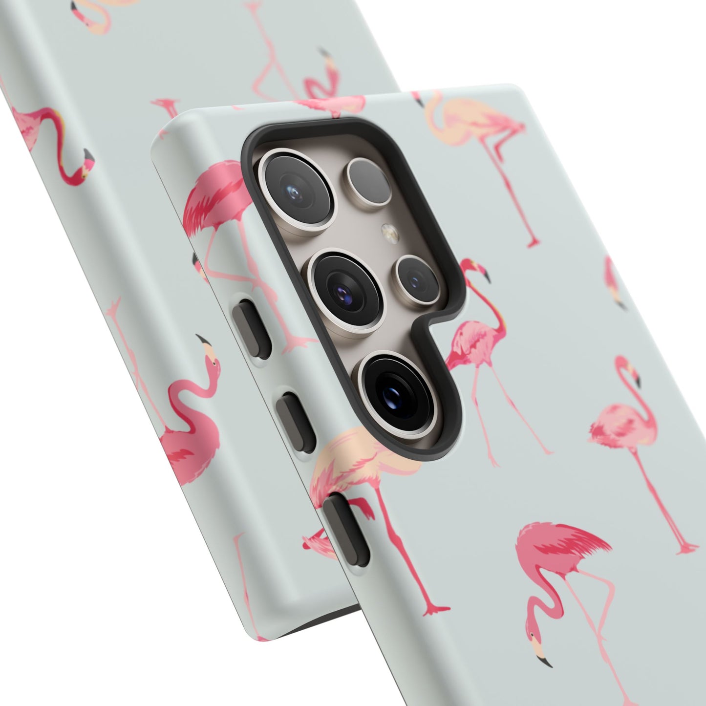 Stylish Flamingo, Summer Vibes Tough Phone Case for Samsung