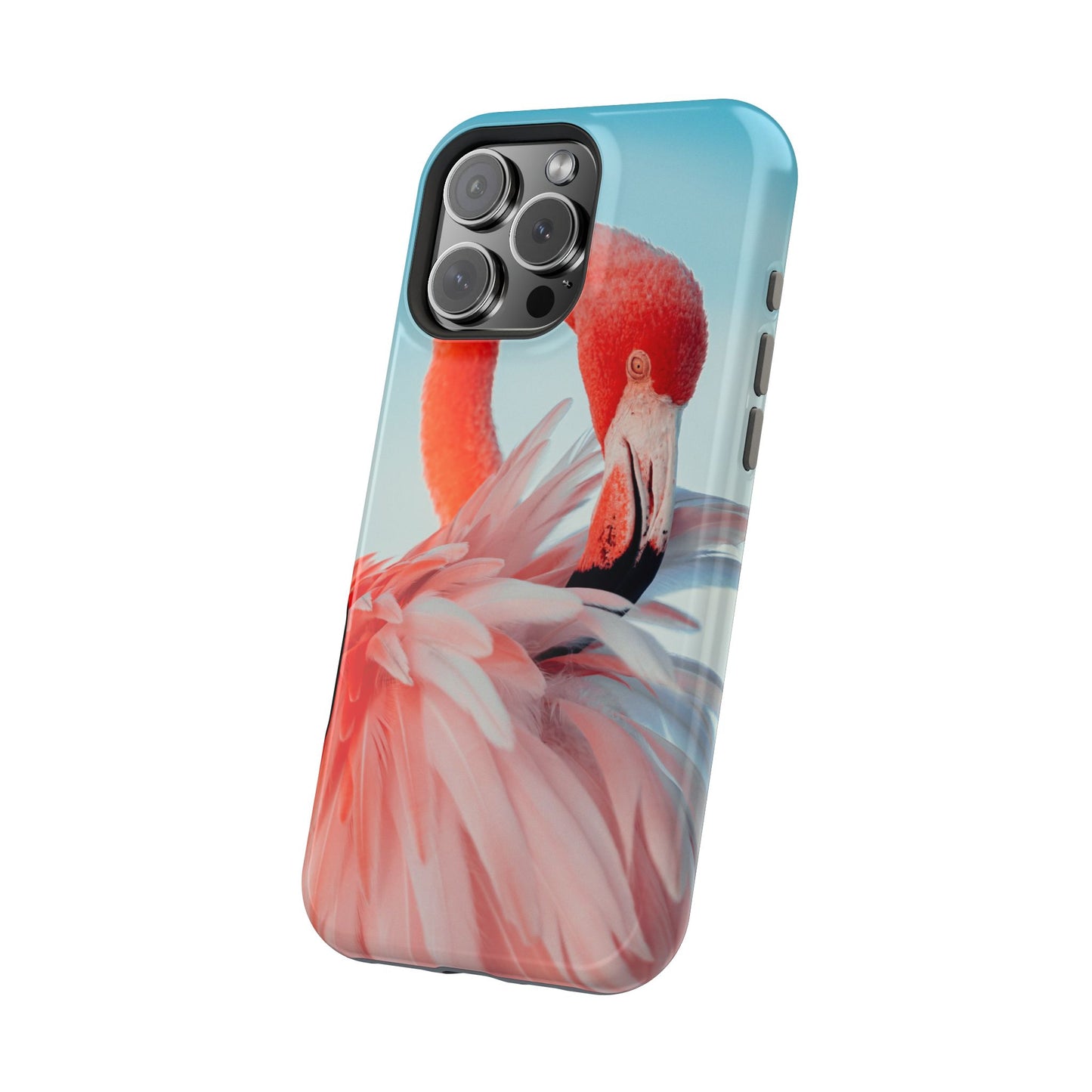 Vibrant Flamingo, Tropical MAGNETIC Phone Case