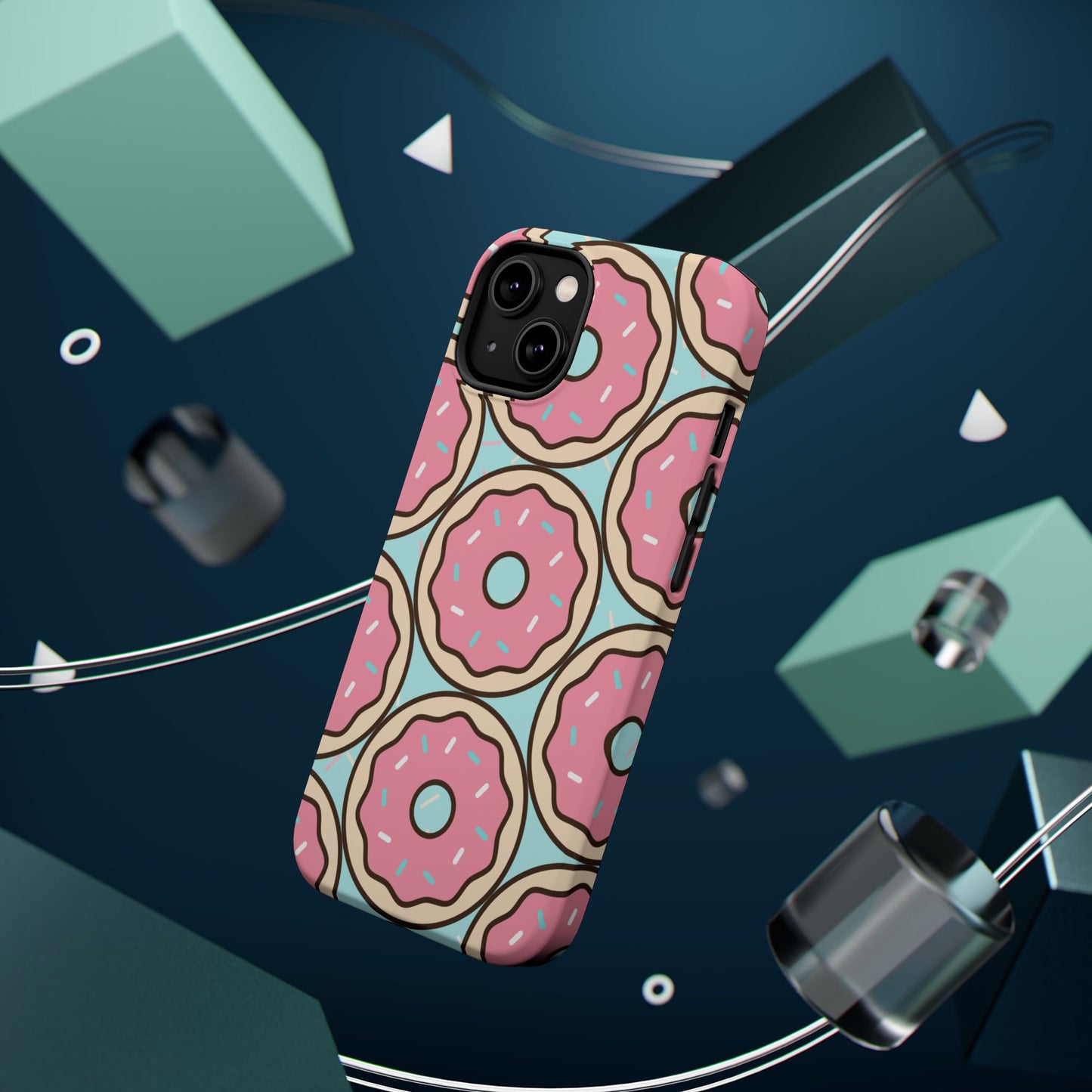 Colorful, Cute Donut MAGNETIC Phone Case for Iphone