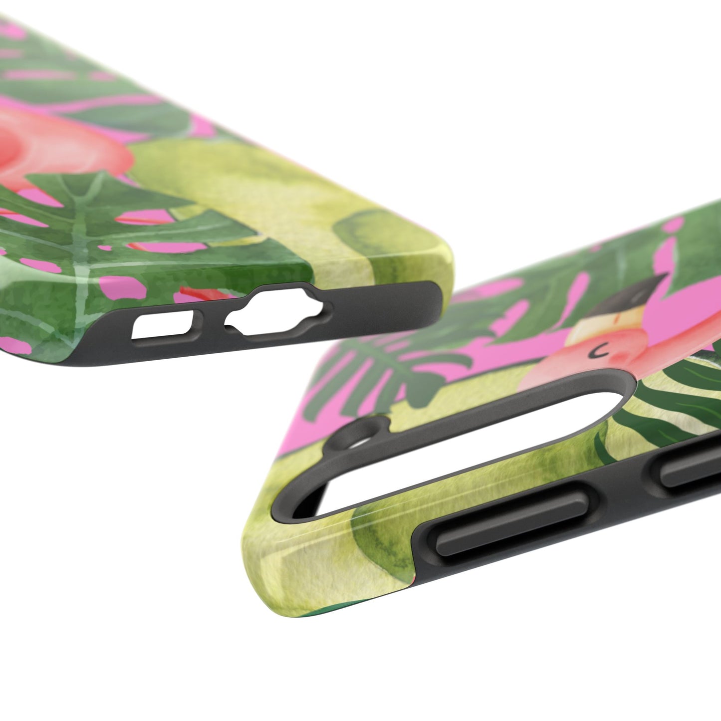 Tropical Flamingo, Cute, Summer Vibes Tough Phone Case