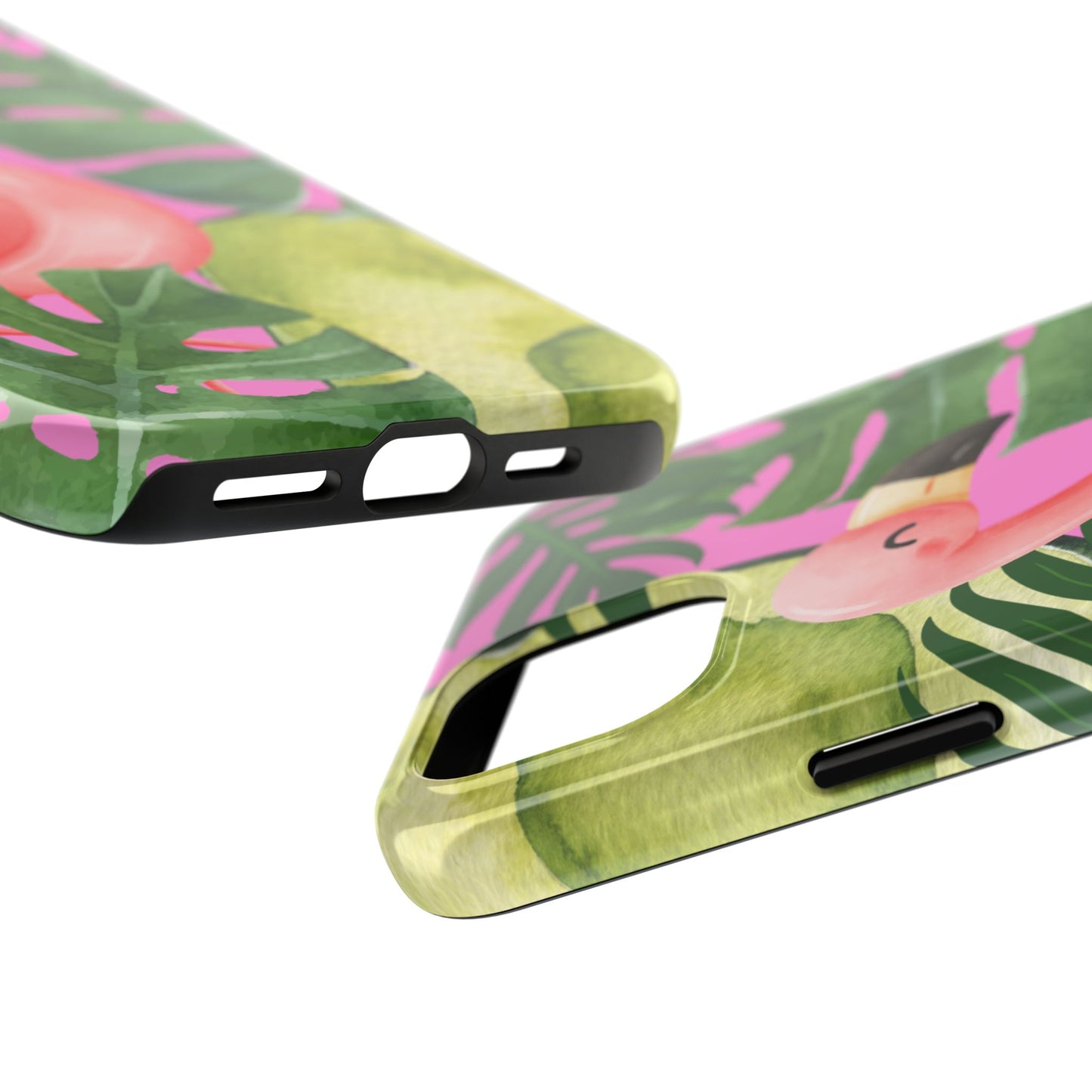 Tropical Flamingo, Cute, Summer Vibes Tough Phone Case