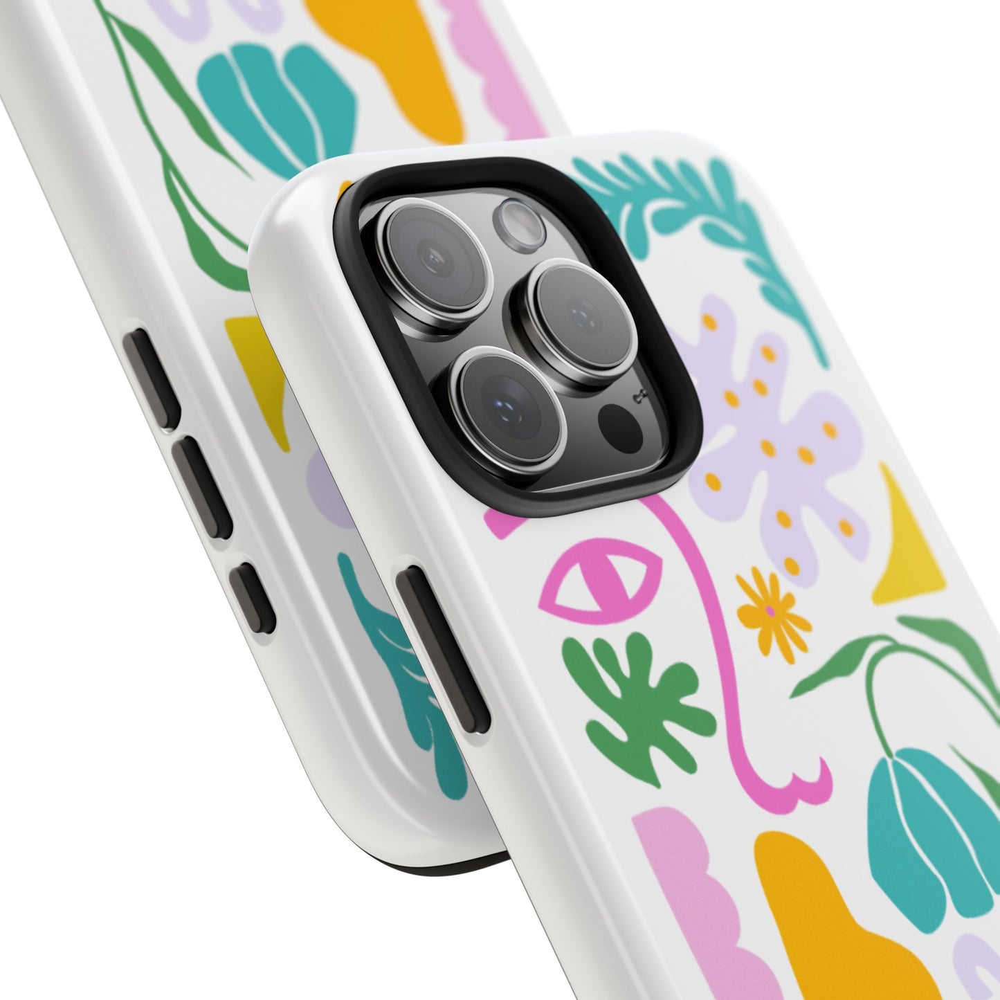Vibrant Floral Phone Cases, Tough Smartphone Cover, Artistic Cell Phone Protector, Unique Gift for All Occasions, Trendy Tech Accessory