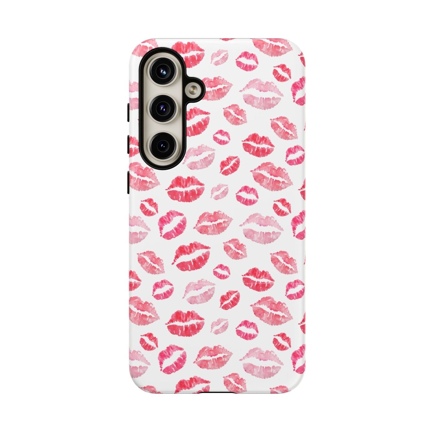 Kiss Pattern Tough Phone Cases, Cute, Unique for Samsung
