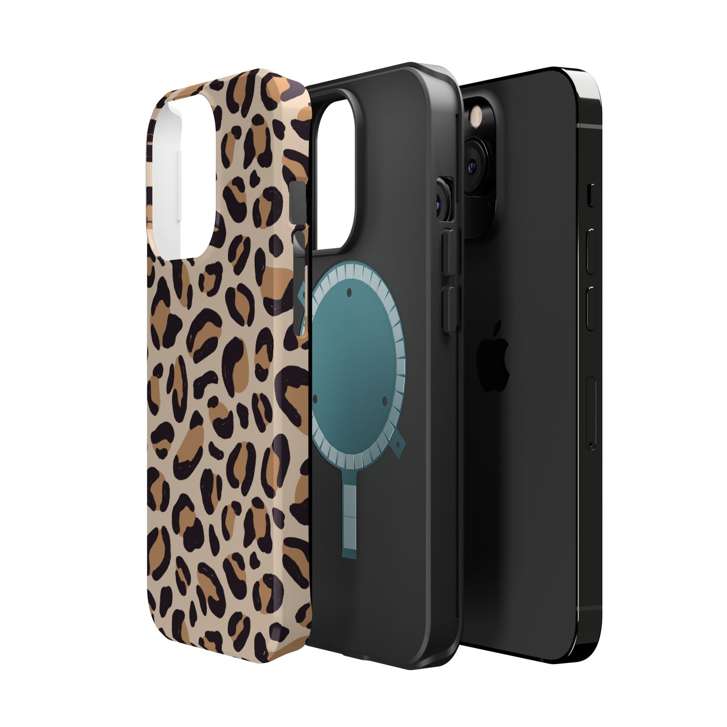 Stylish Leopard Trendy MAGNETIC Phone Case for Iphone