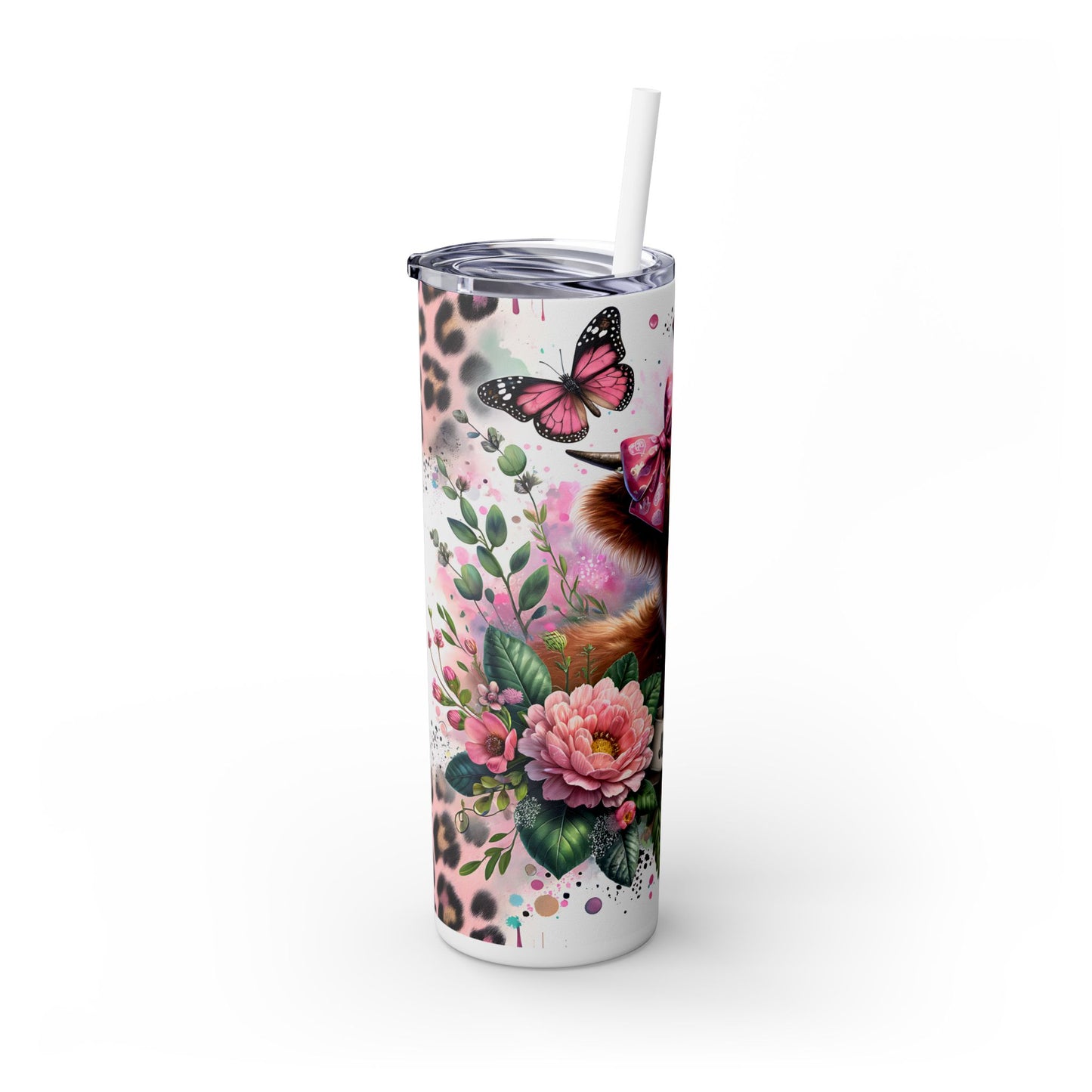 Cow Tumbler with Straw - 20oz – A LITTLE MOODY - Perfect Gift