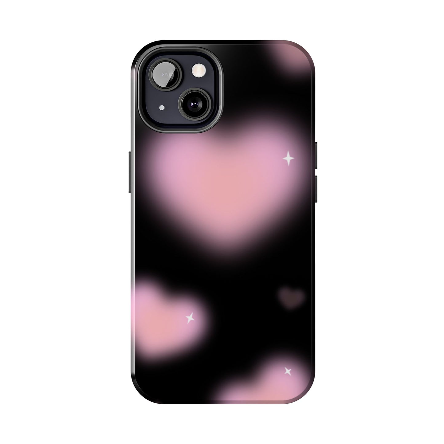 Romantic Pink Heart Pattern Phone Case