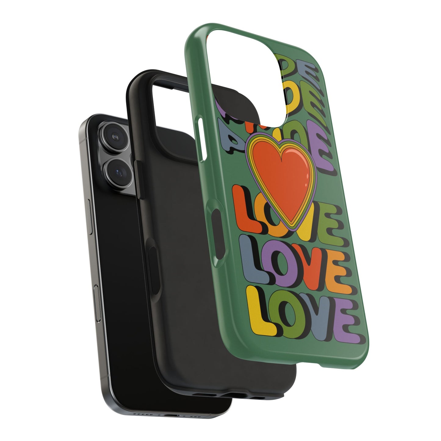 Pride Love - LGBTQ+ Support Tough Phone Case