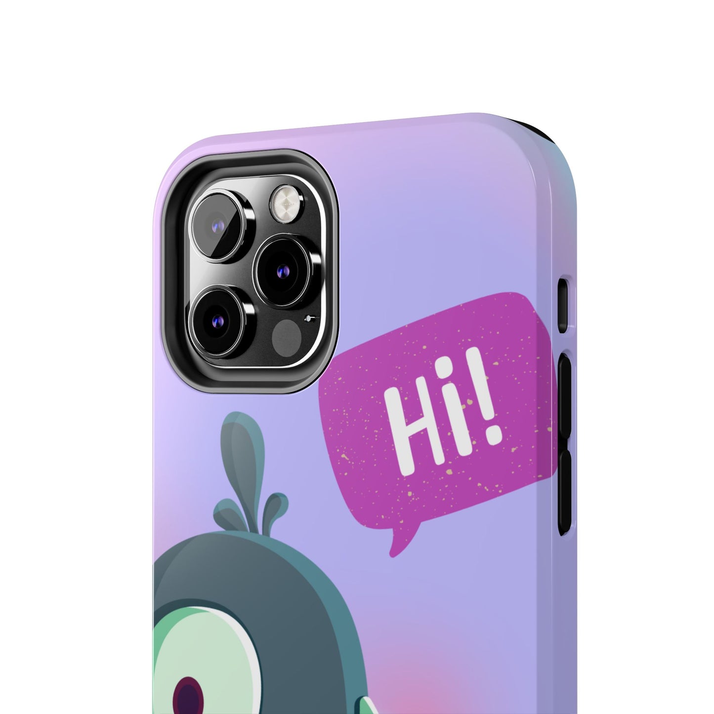 Colorful Cartoon Bird Tough Phone Case - Say Hi!