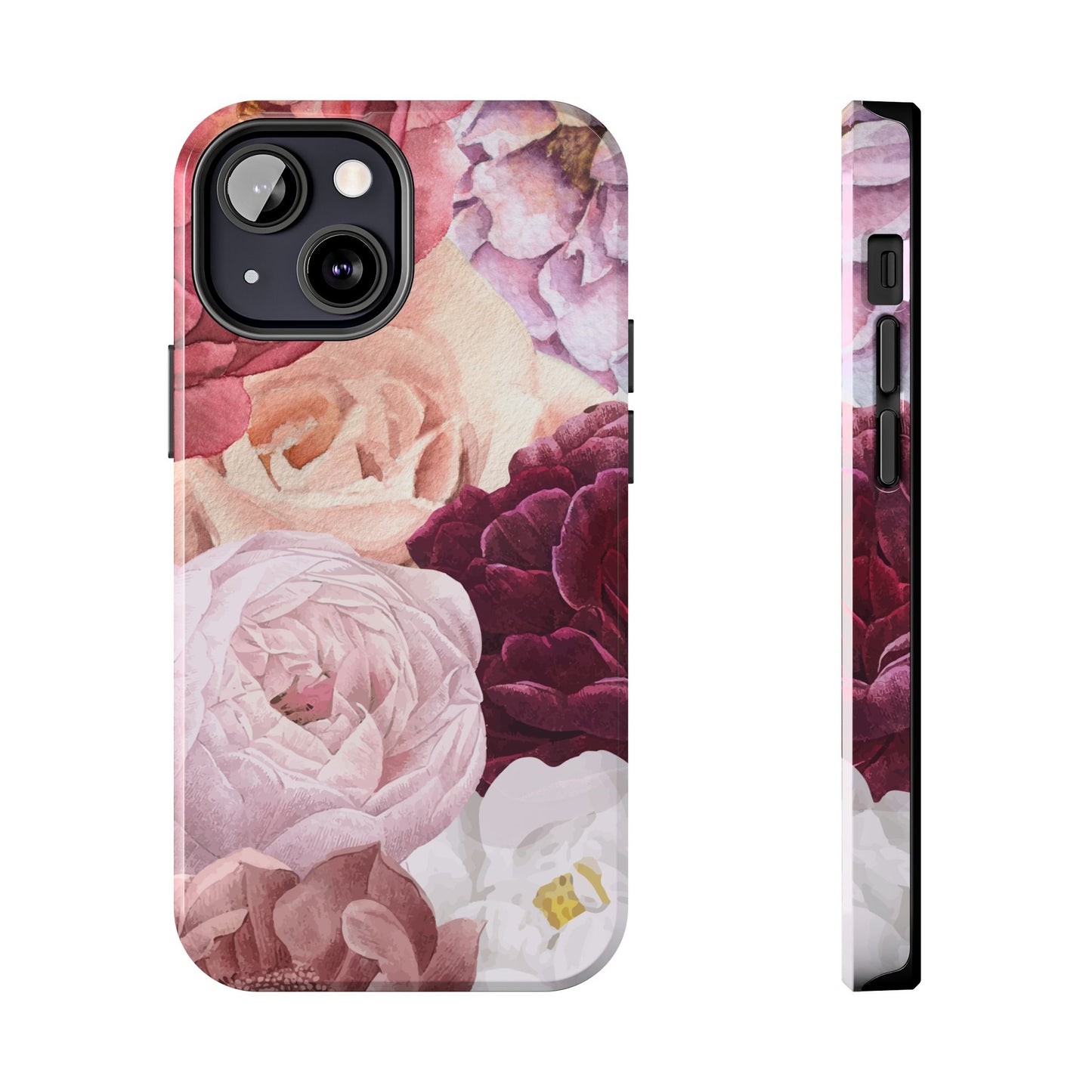 Elegant Protection for Every Occasion Floral Tough Phone Case