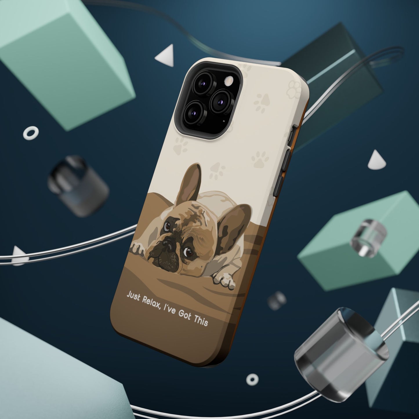 Cute Dog Tough MAGNETIC Phone Case - Just Relax, I’ve Got This