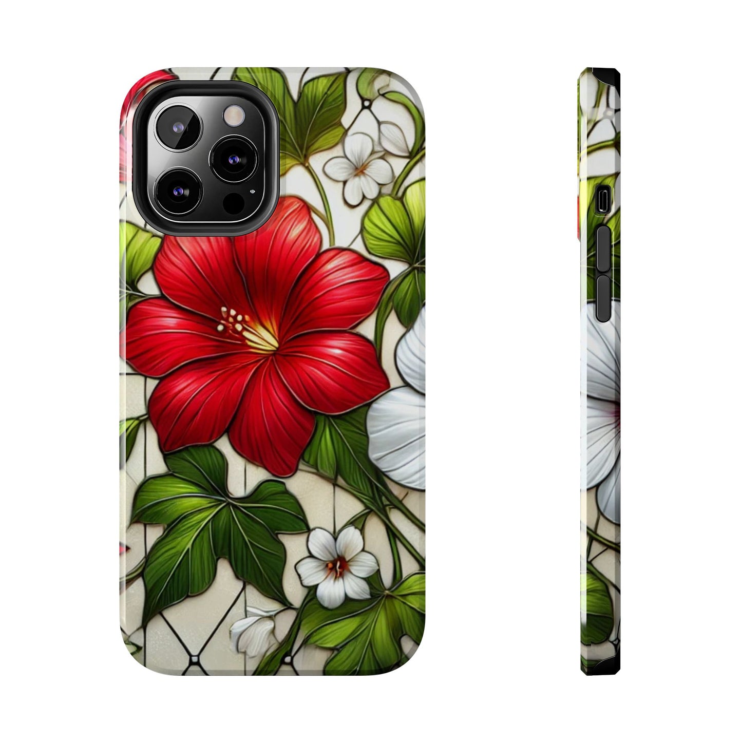 Tough Phone Case with Vibrant Floral Design - Perfect Gift for Nature Lovers