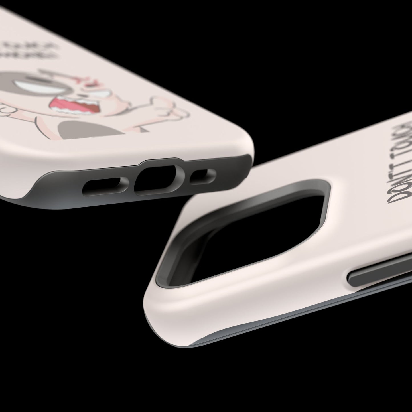 Funny Cat - Don't Touch My Phone! Tough MAGNETIC Phone Case
