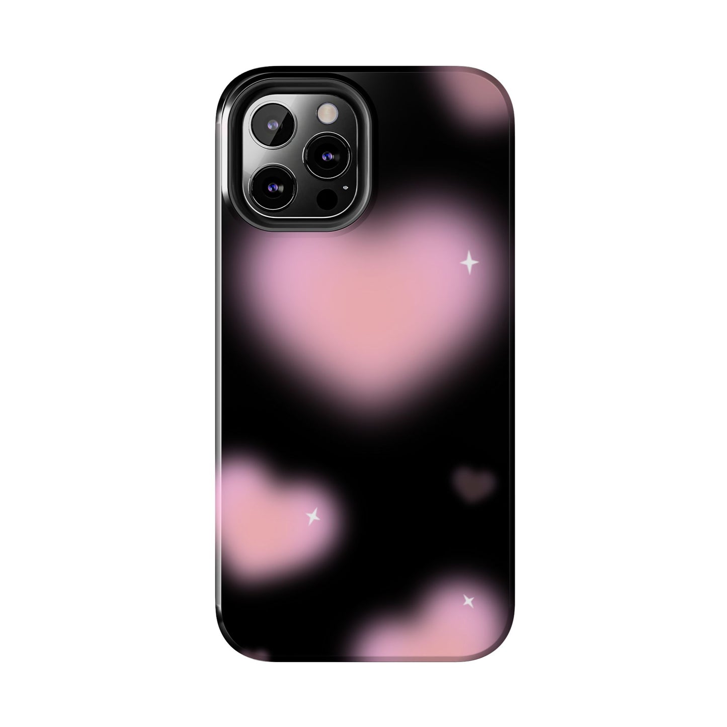 Romantic Pink Heart Pattern Phone Case