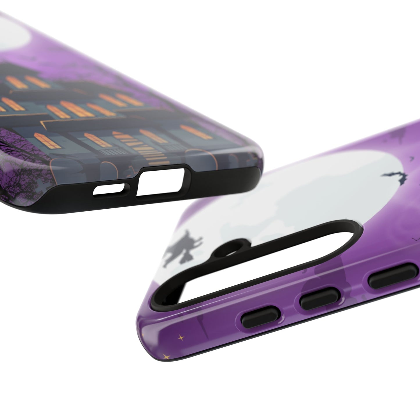 Halloween Haunted, Spooky House, Witchy Vibe Phone Case for Samsung