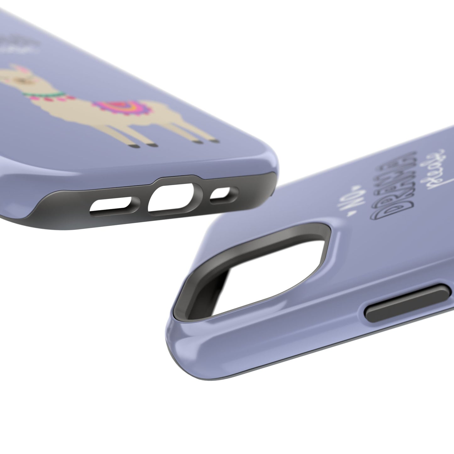 Cute Llama - No Drama MAGNETIC Tough Phone Case