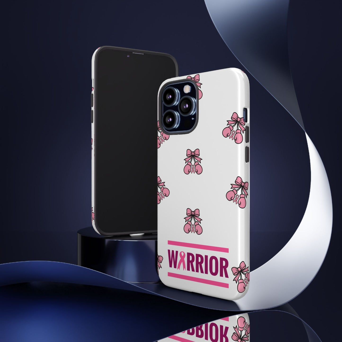 Phone Case - Pink Warrior Cancer Awareness Gift for Breast Cancer Survivor for Iphone