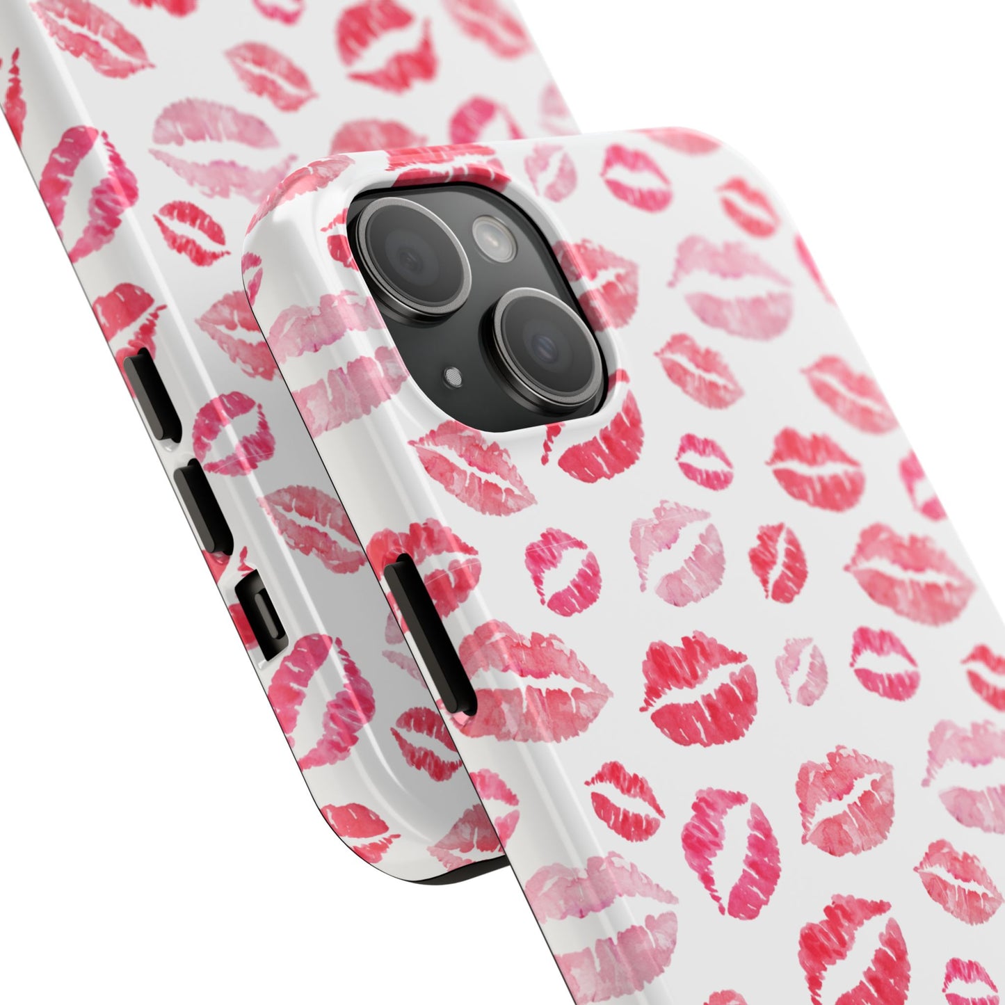 Kiss Pattern Tough Phone Cases, Cute, Unique for Iphone