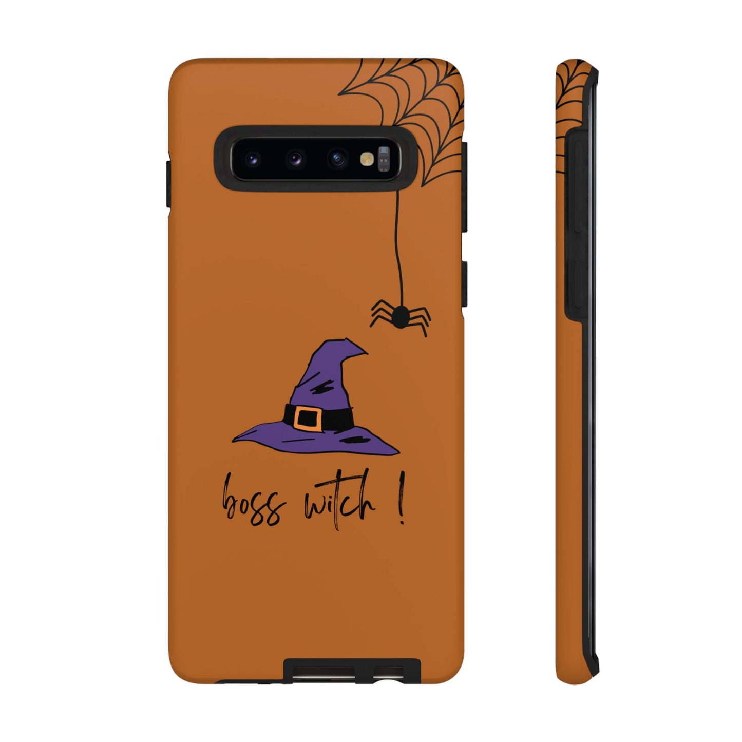 Halloween Phone Case, Boss Witch Phone Cover, Spooky Witch Design, Phone Accessory, Gift for Her, Autumn Decor, Witchy Aesthetic