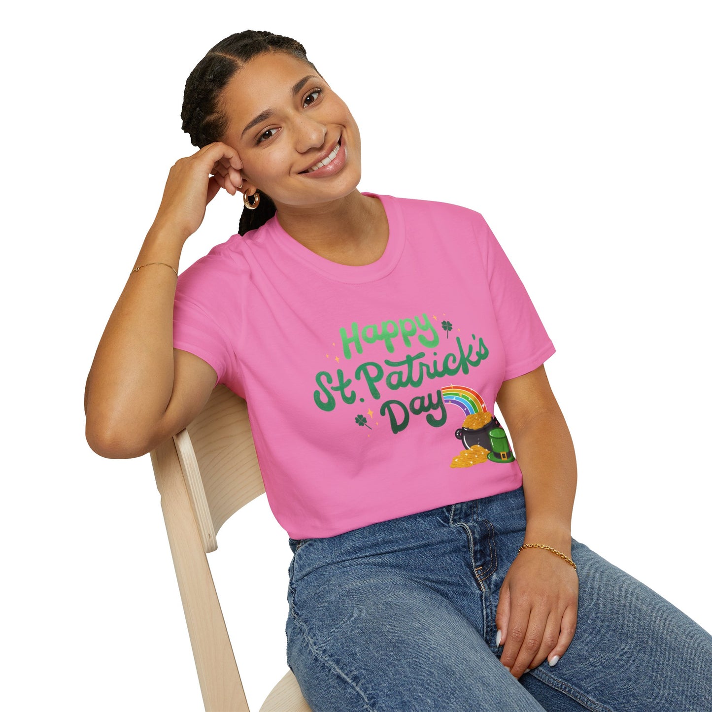 Happy St. Patrick's Day Unisex Softstyle T-Shirt