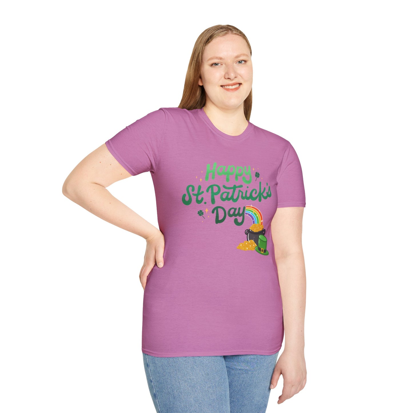 Happy St. Patrick's Day Unisex Softstyle T-Shirt
