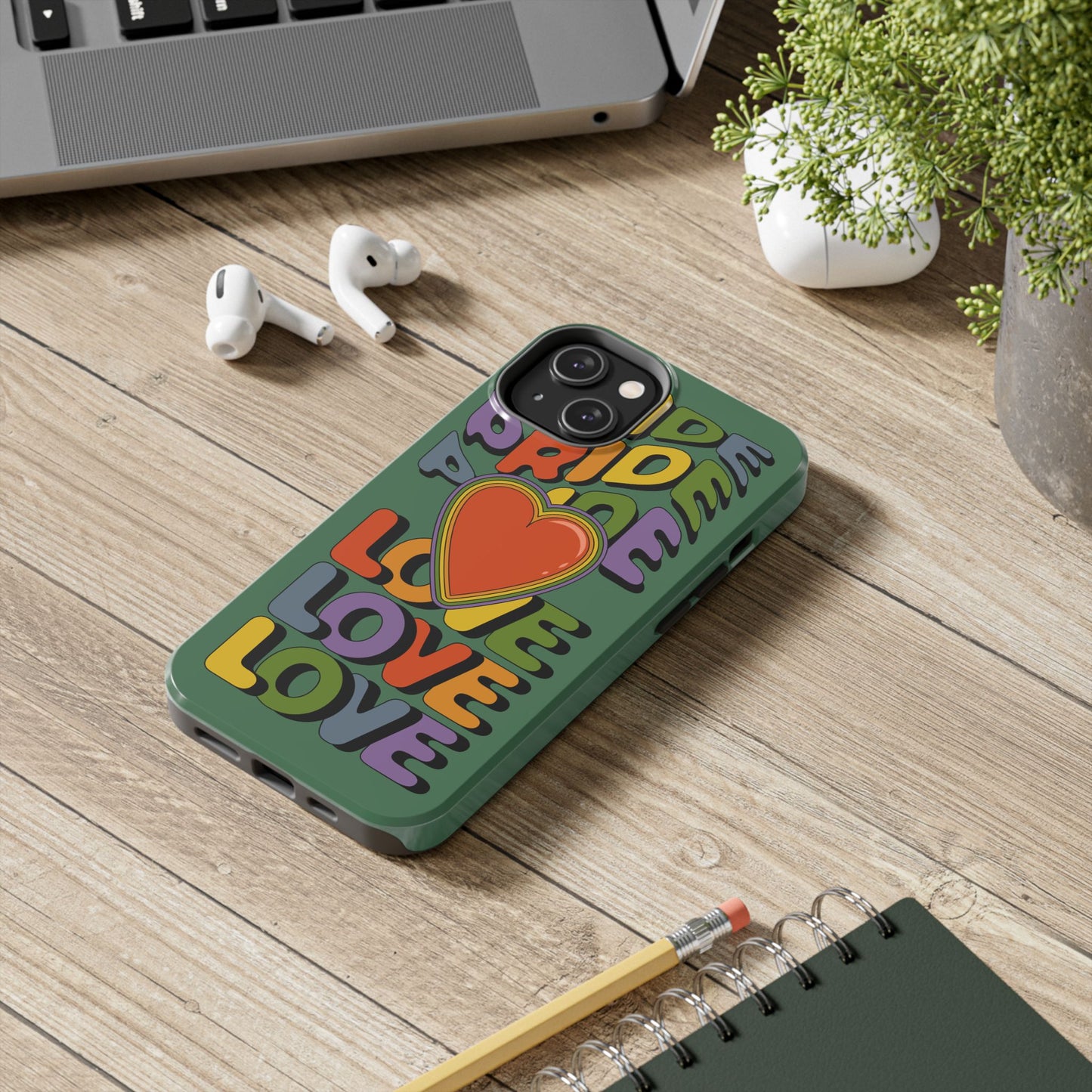 Pride Love - LGBTQ+ Support Tough Phone Case