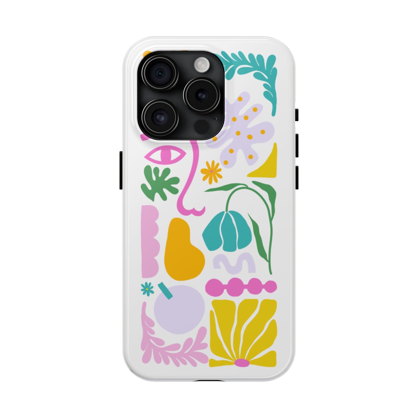 Vibrant Floral Phone Cases, Tough Smartphone Cover, Artistic Cell Phone Protector, Unique Gift for All Occasions, Trendy Tech Accessory