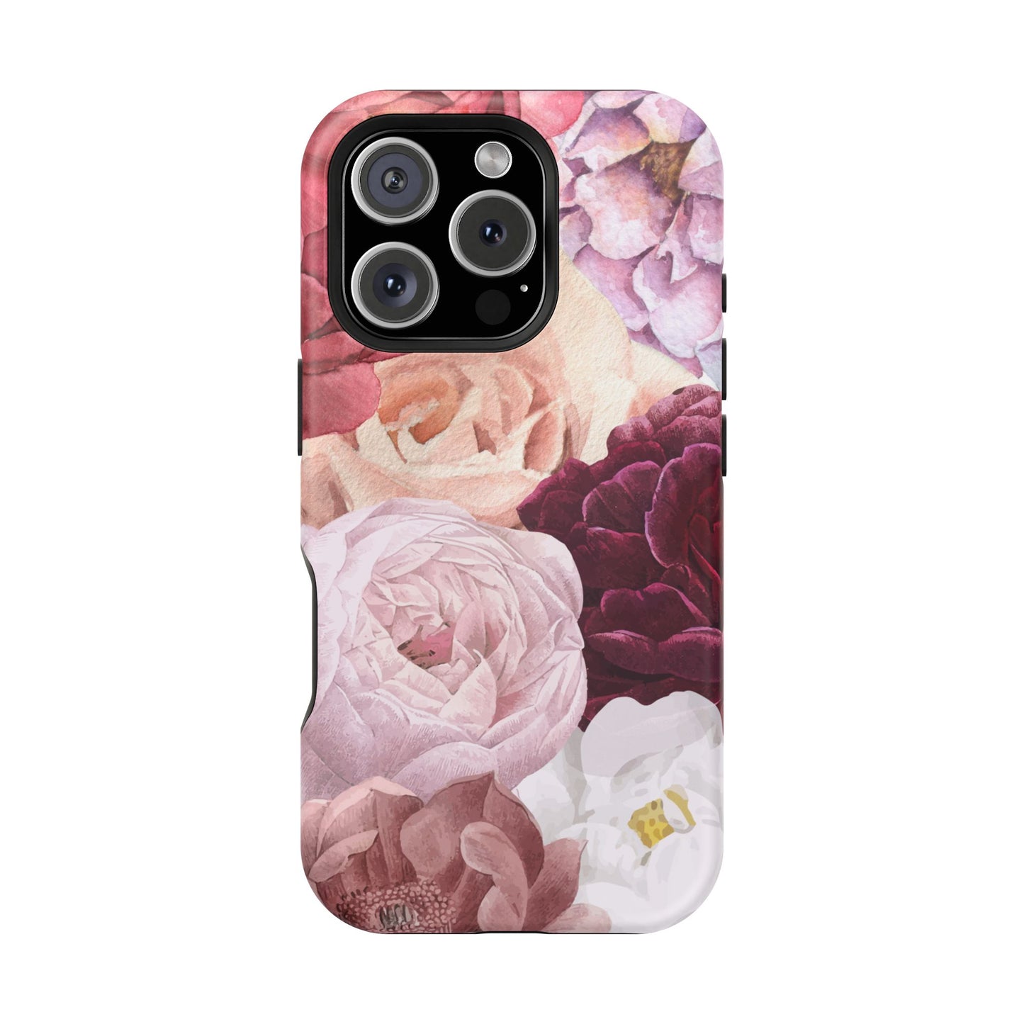 Elegant Protection for Every Occasion Floral Tough Phone Case