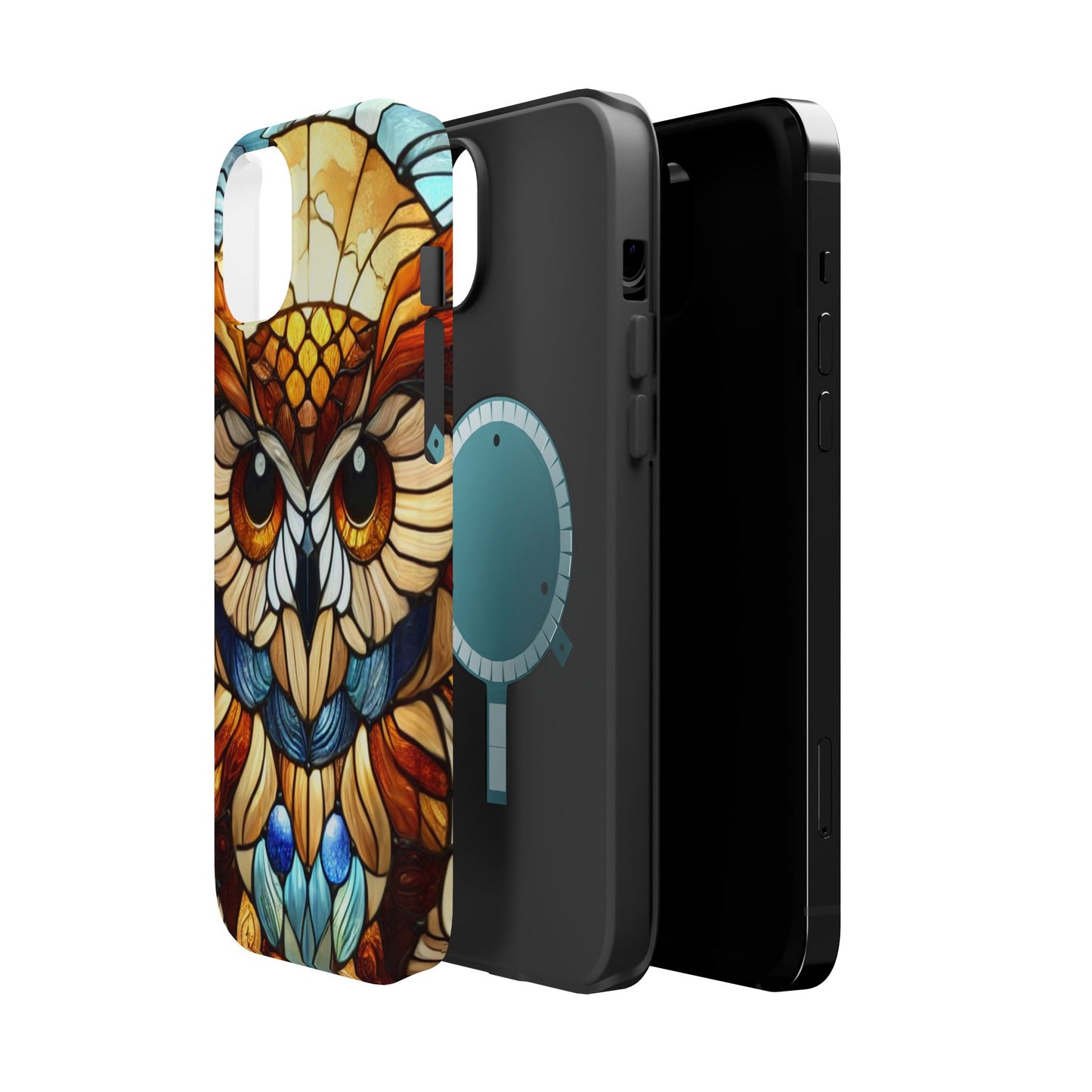 Bohemian Owl MAGNETIC Phone Case for Owl Lovers- Perfect Gift for Iphone