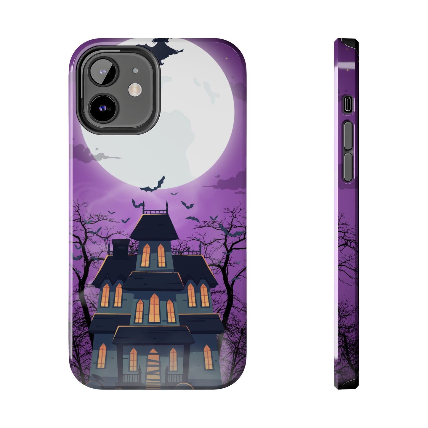 Halloween Haunted, Spooky House, Witchy Vibe Phone Case for Iphone